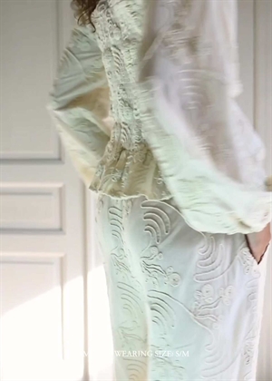 Iluna bluse Champagne Sissel Edelbo 
